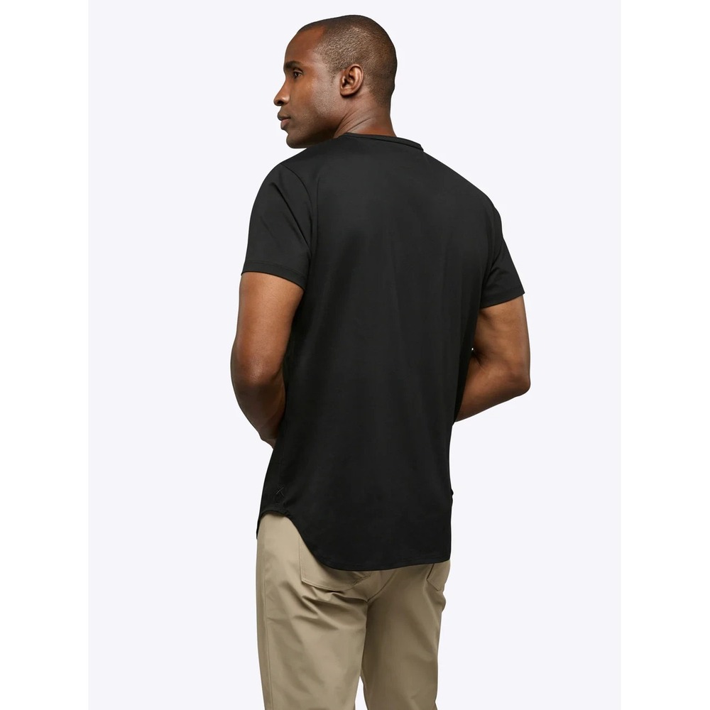 Cuts Men's AO Elongated Tee, Black, size L New without tags - Picture 3 of 12